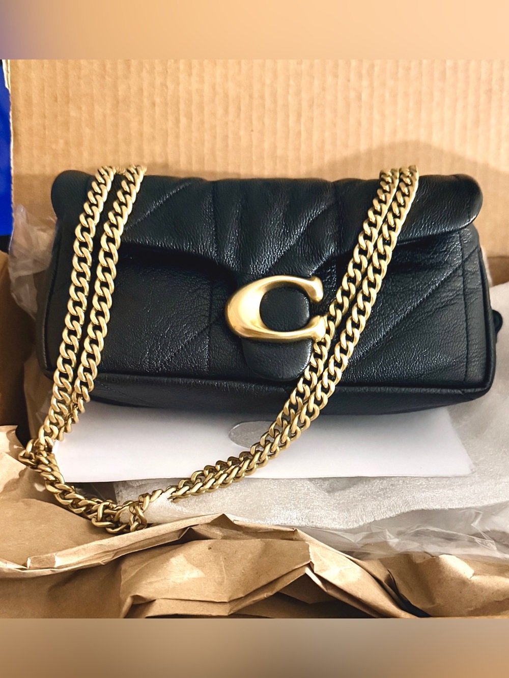 Coach Tabby Quilted 20 Shoulder Bag #CFR07 NWTs